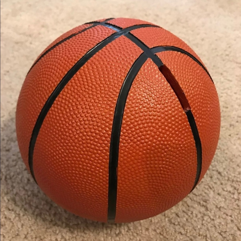 Basketball Piggy Bank